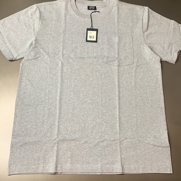 Filson Outfitter SS Solid Pocket T-Shirt, NEW Grey heather MADE in USA tshirt - Picture 2 of 3